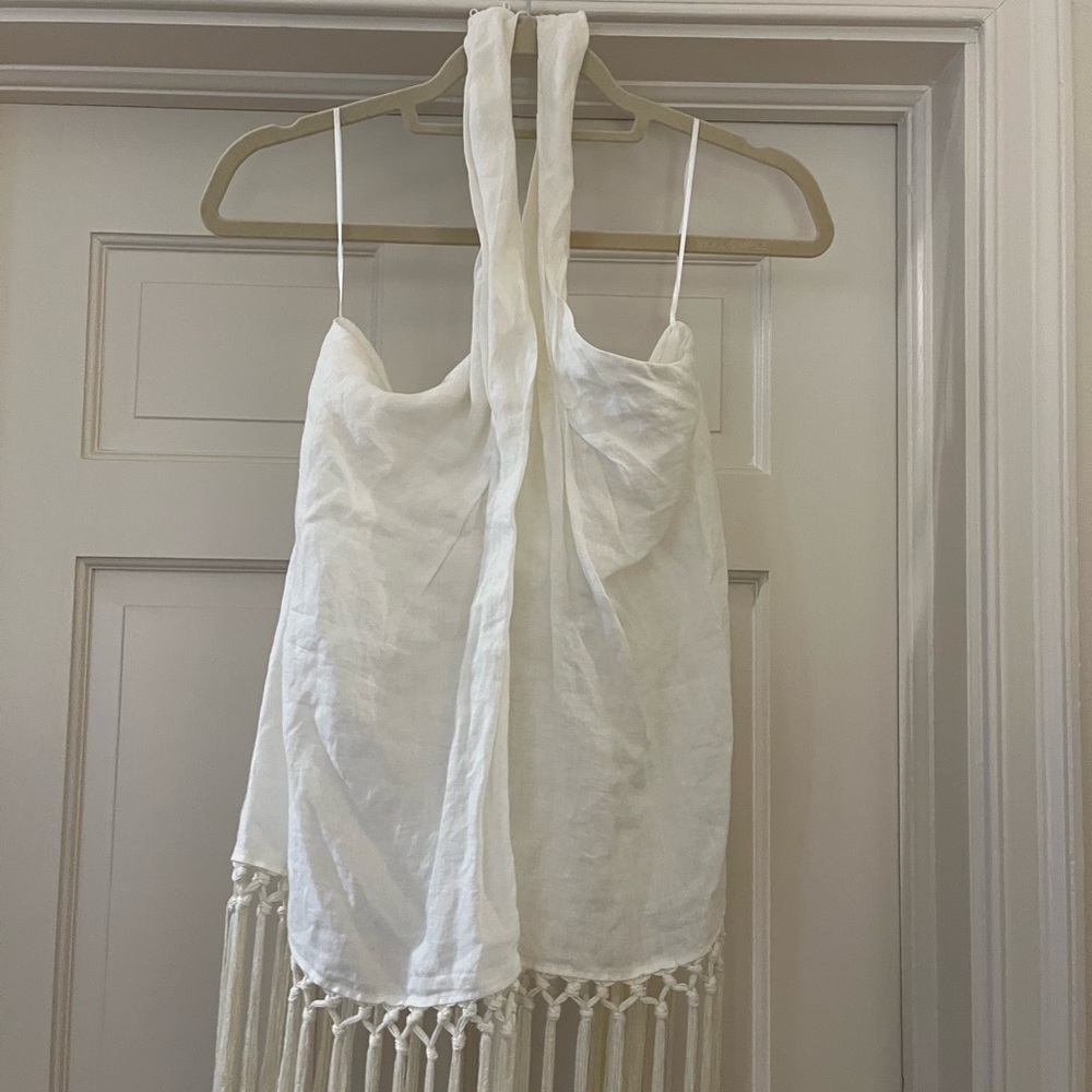 Zara NWT fringe top